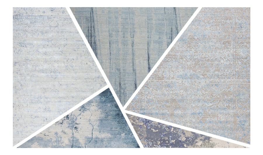 Blue Rugs Are the New Black